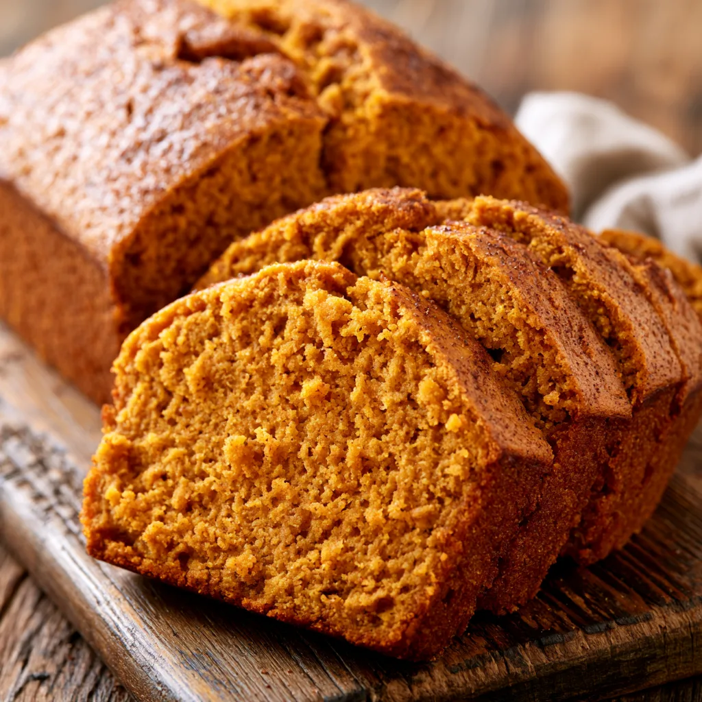 BEST Healthy Pumpkin Bread