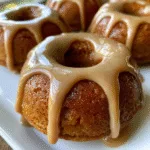 Baked Buttermilk Pumpkin Donuts with Brown Butter-Maple Glaze