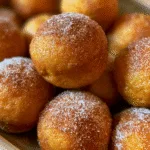 Baked Pumpkin Donut Holes