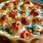 Baked Tuscan Chicken Casserole