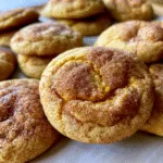 Brown Butter Pumpkin Snickerdoodle Cookies