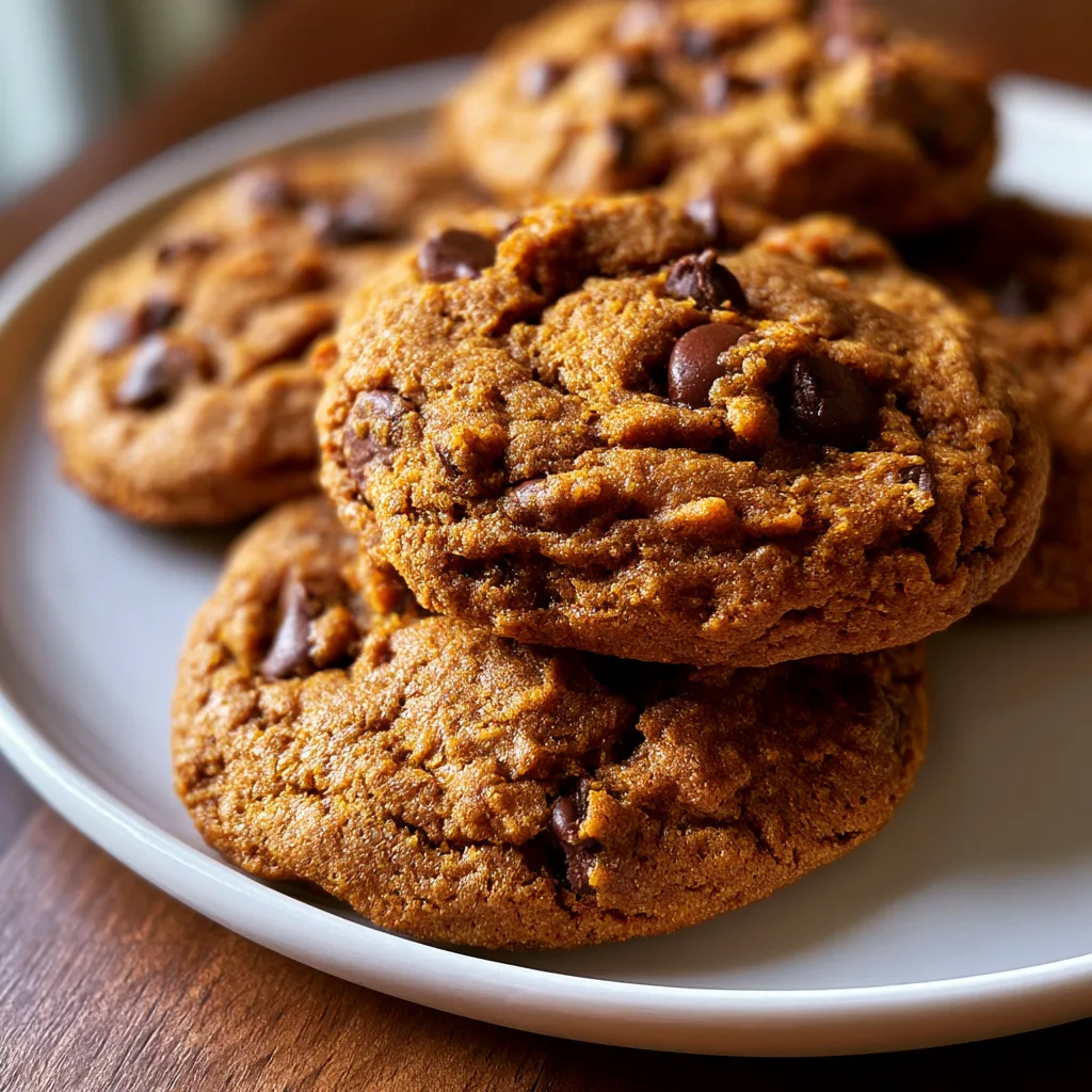 Chewy Pumpkin Cookies - In Bloom Bakery