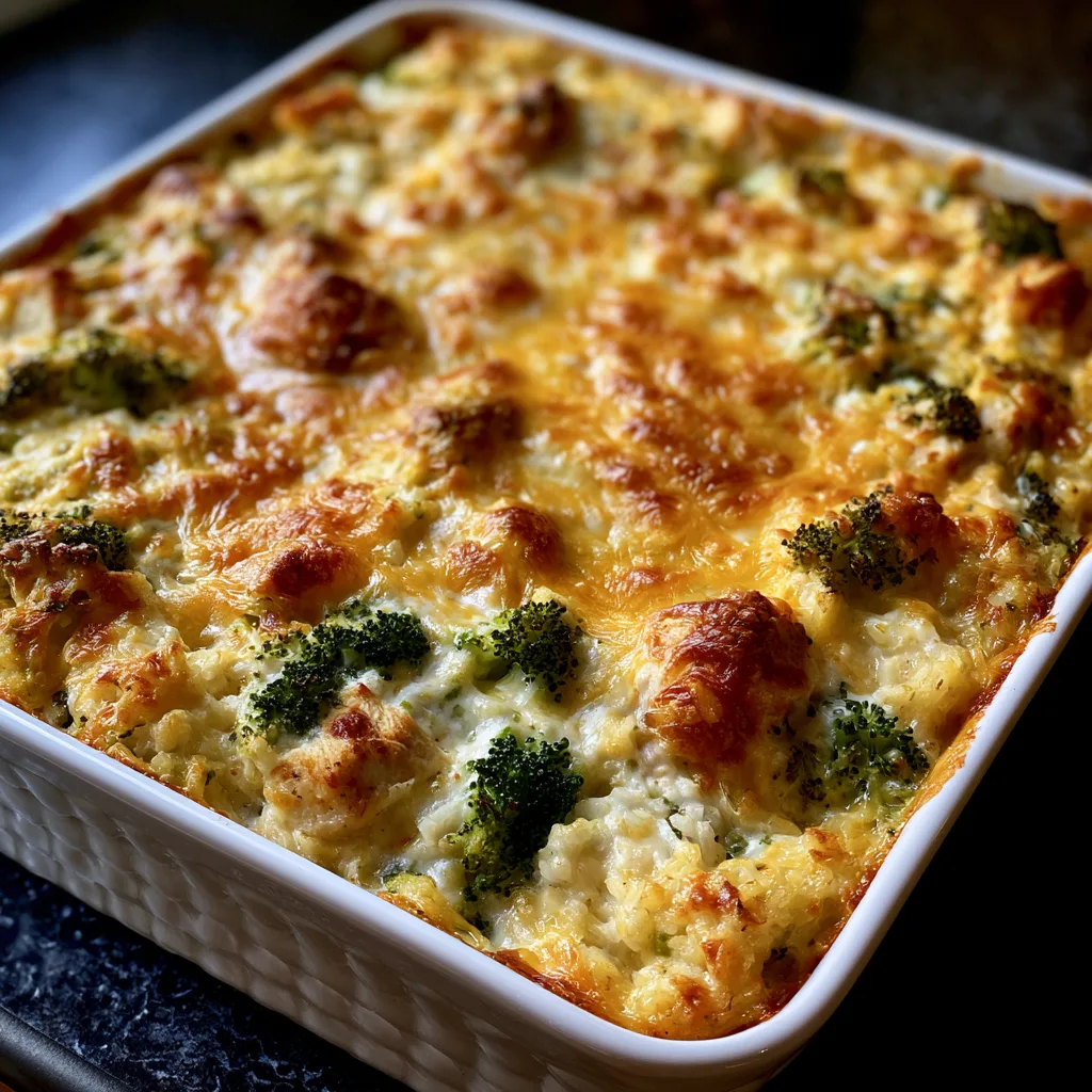 Chicken Broccoli Rice Casserole