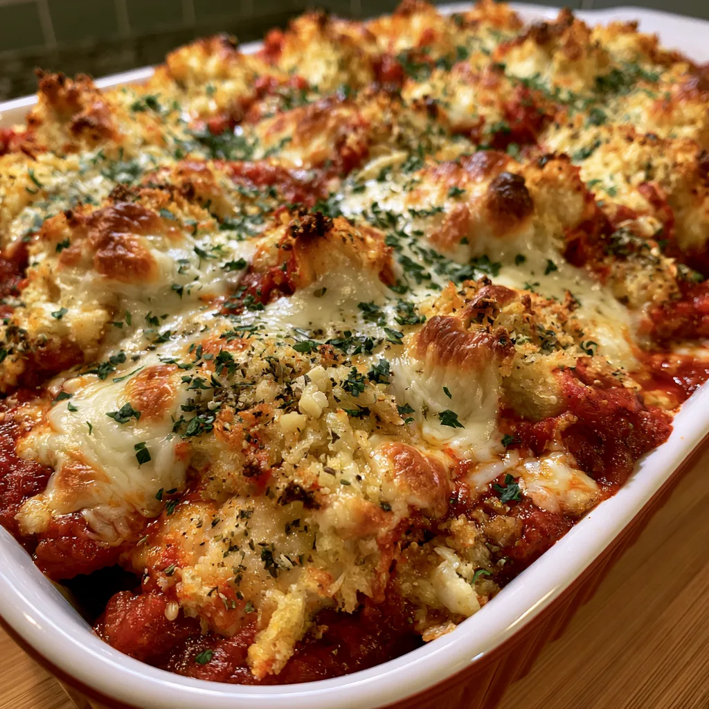 Chicken Parmesan Casserole