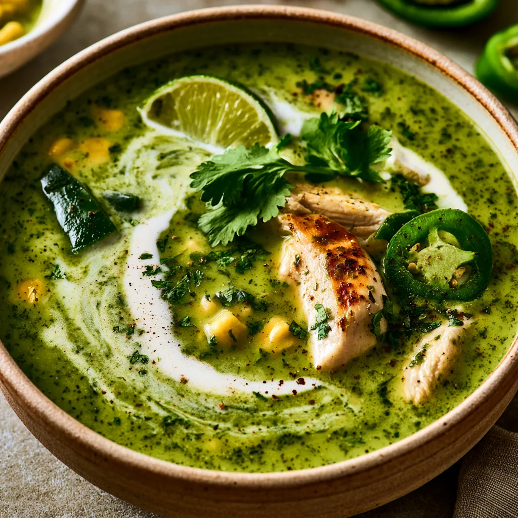 Chicken Poblano Soup: 30-Minute Cozy Dinner Magic