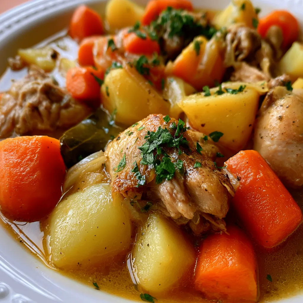 Chicken Stew Recipe | Veronika's Kitchen