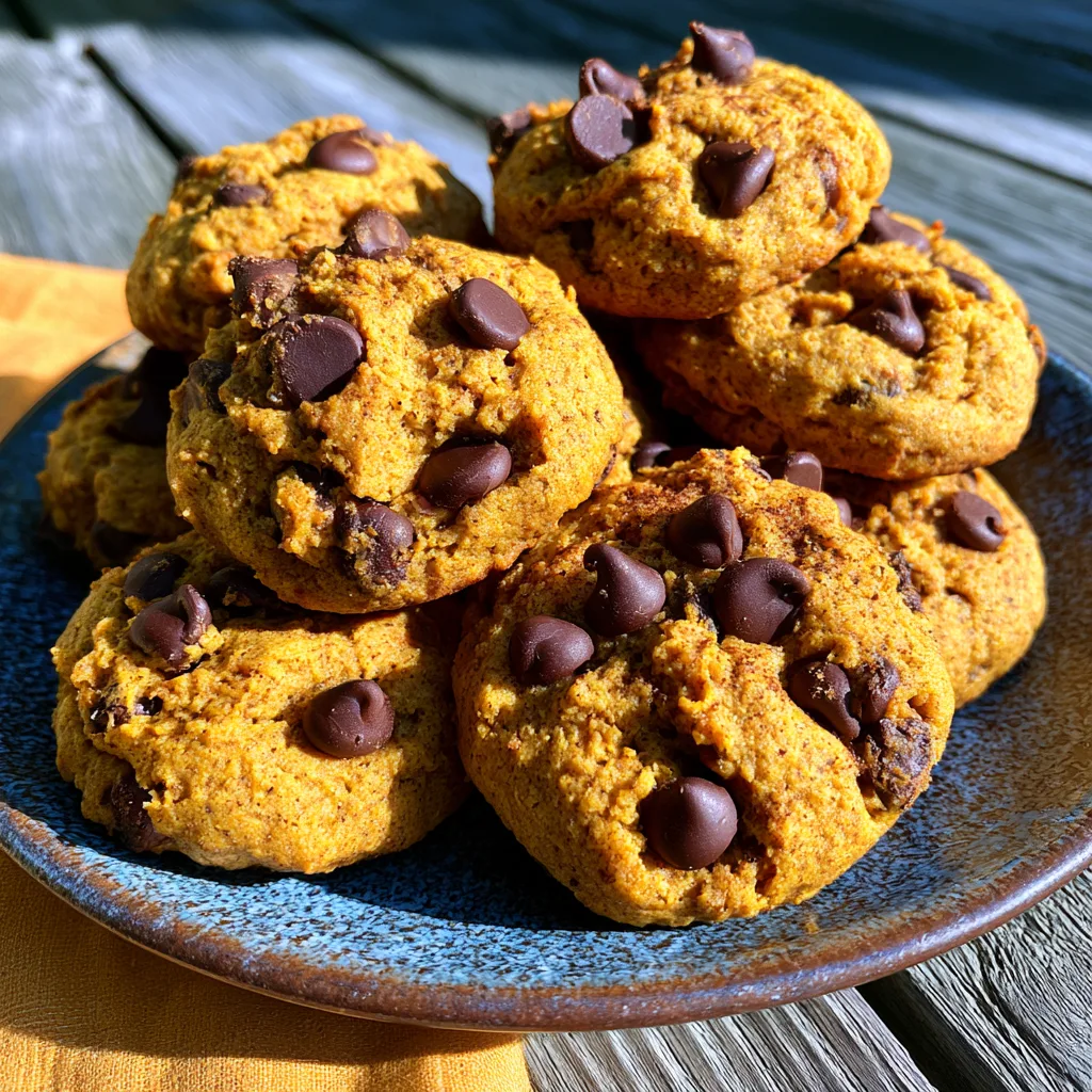 Chocolate Chip Gluten Free Pumpkin Cookies - Eat With Clarity