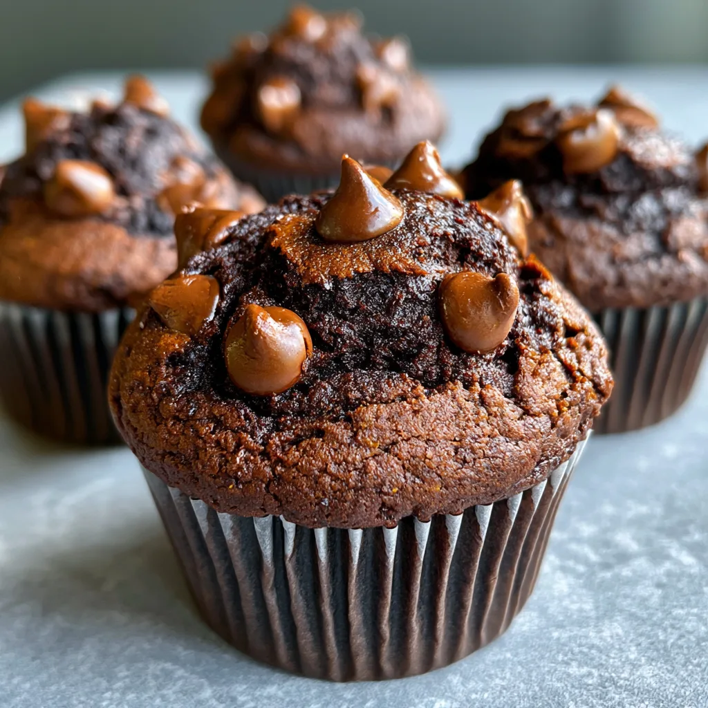 Chocolate Pumpkin Muffin Recipe – Broken Oven Baking Company