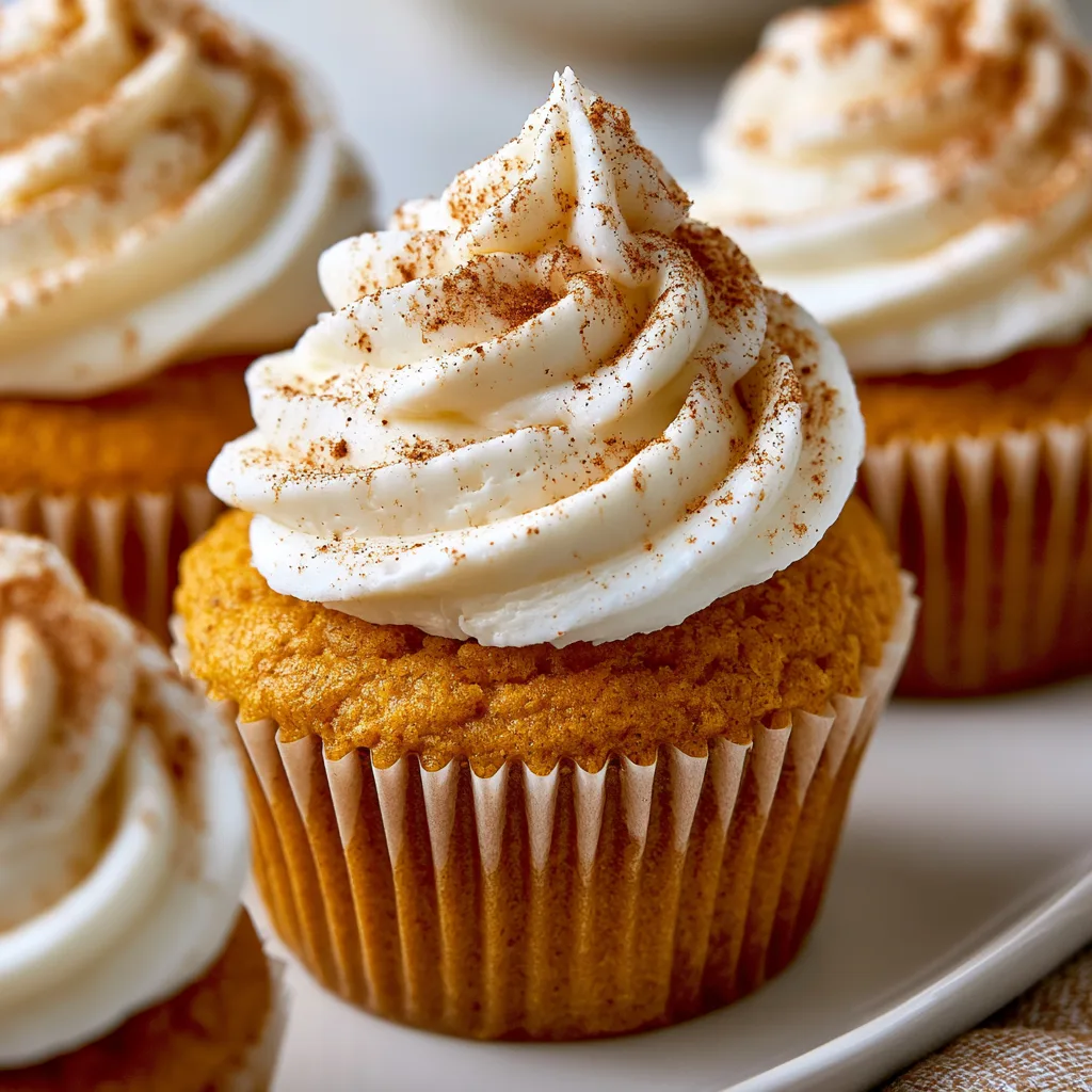 Delicious Pumpkin Cupcakes Recipe | Desserts