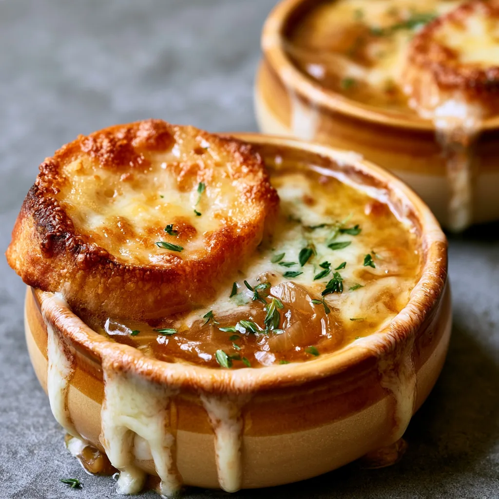 Easy Recipe for French Onion Soup - Lemon Blossoms