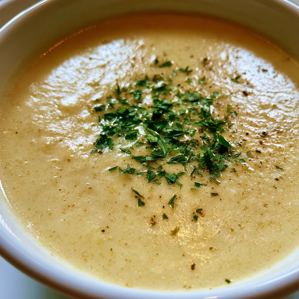Garlic Soup (Velouté) • Country French Recipe
