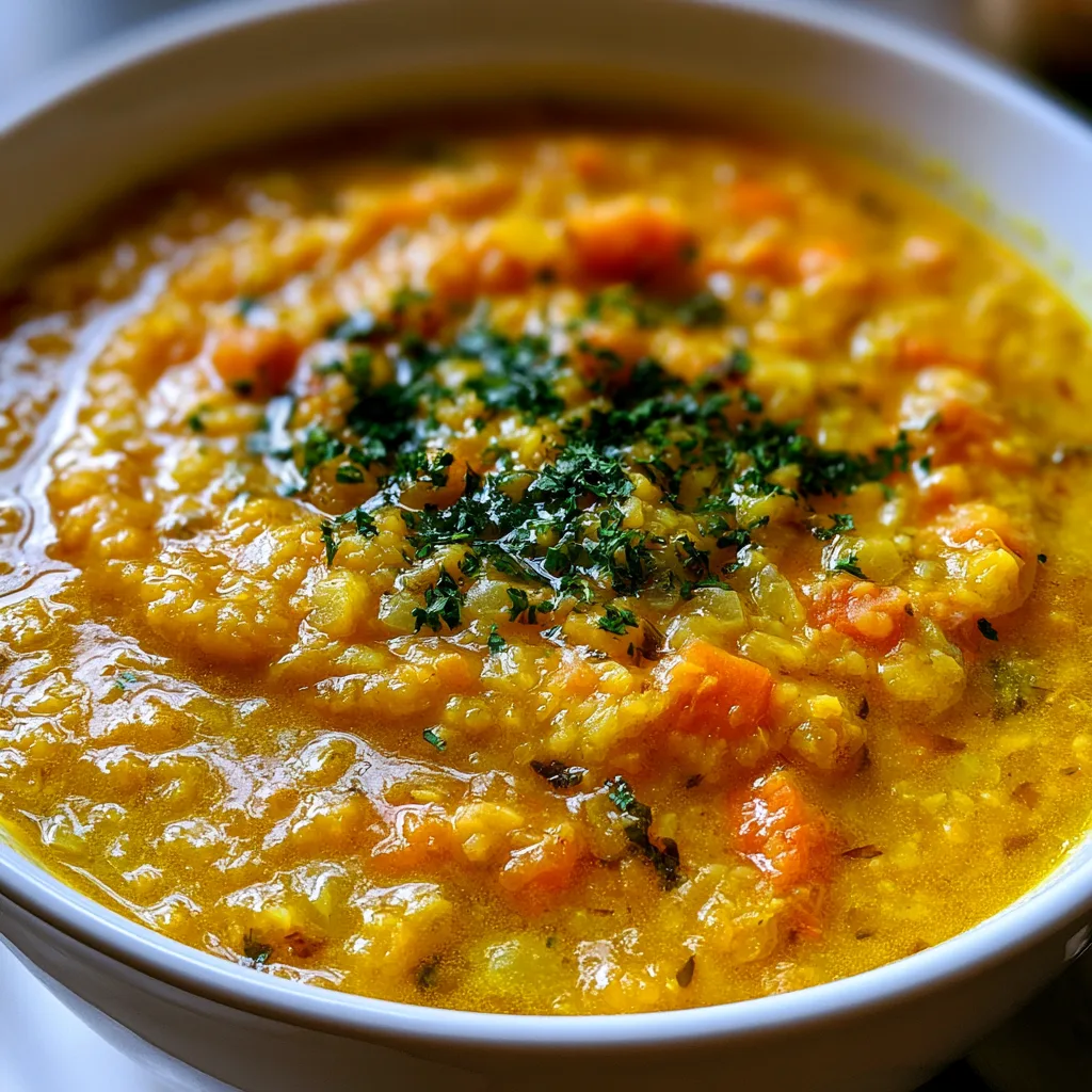 Healing Golden Lemon Lentil Soup – Anti-Inflammatory