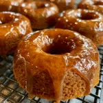 Maple Glazed Pumpkin Donuts - Homemade Baked Donuts Perfect for Fall!