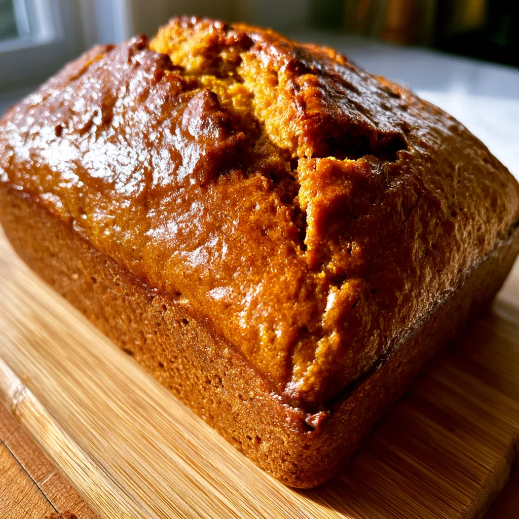 Moist Pumpkin Bread Recipe