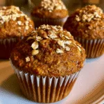 Pumpkin Morning Glory Muffins - Baker by Nature