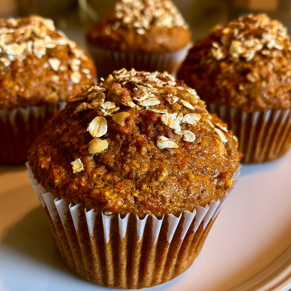 Pumpkin Morning Glory Muffins - Baker by Nature