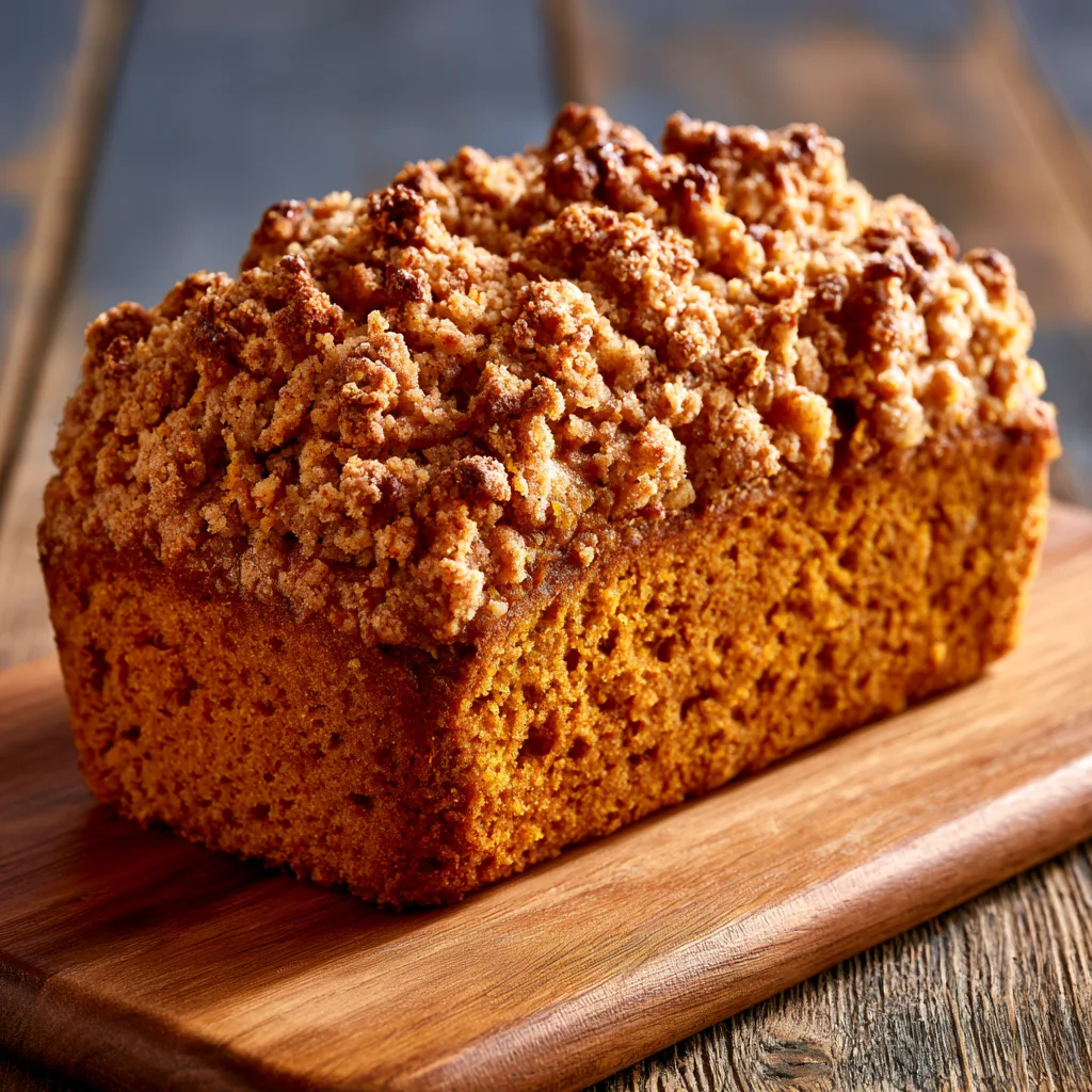 Pumpkin Streusel Bread | The Domestic Rebel