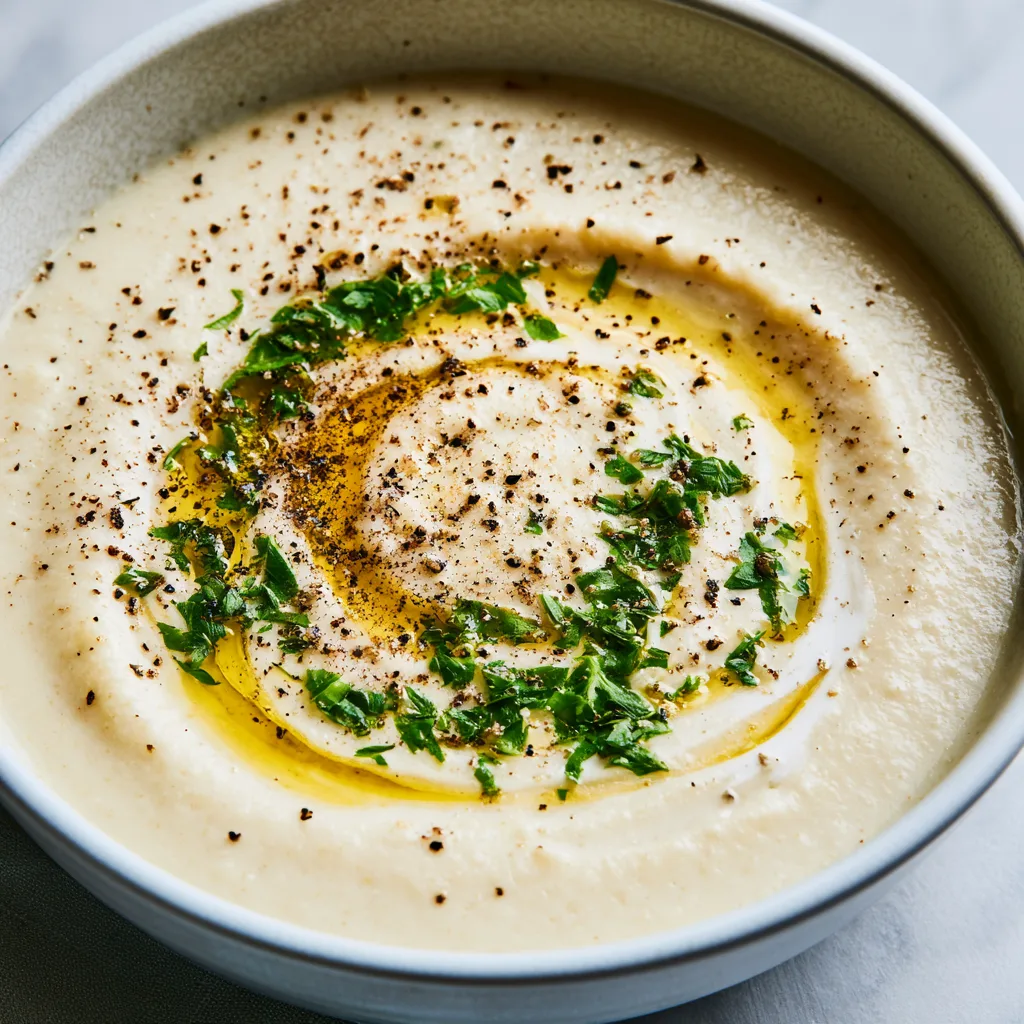 Quick Cauliflower Soup in 30 mins