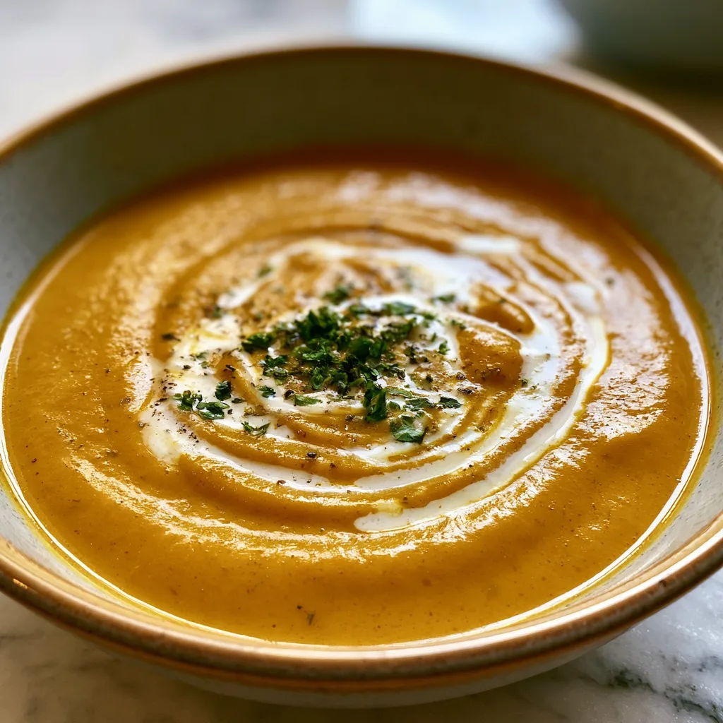 Roasted Vegetable Soup: Smooth and Creamy