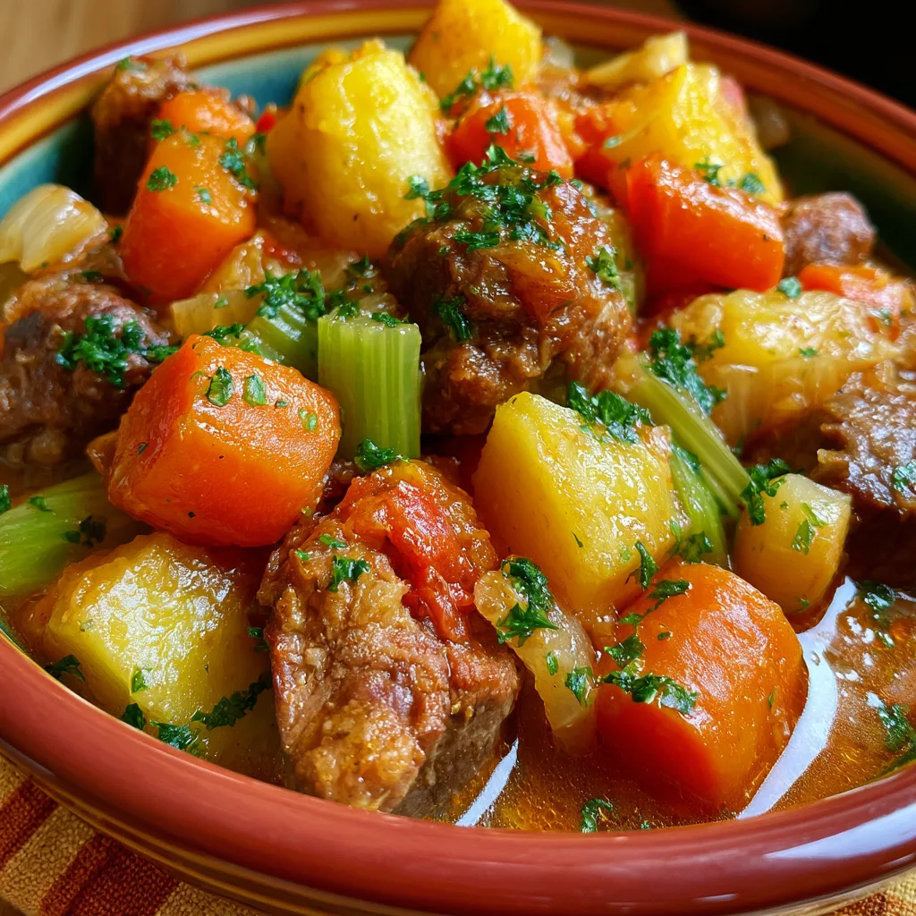 Slow Cooker Poor Man's Stew Recipe - Top Recipes