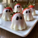 Spooky Ghost Strawberries Recipe