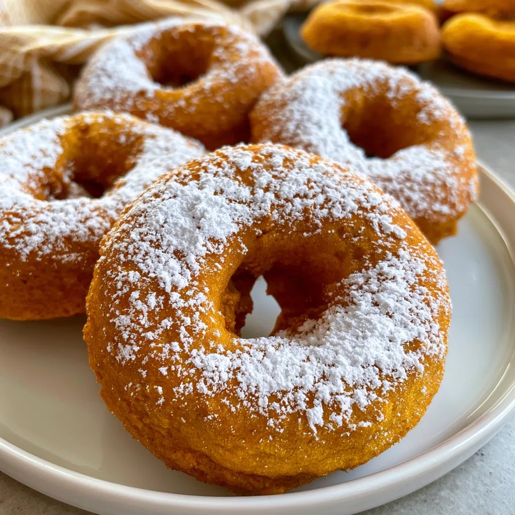 THE BEST PUMPKIN DONUTS