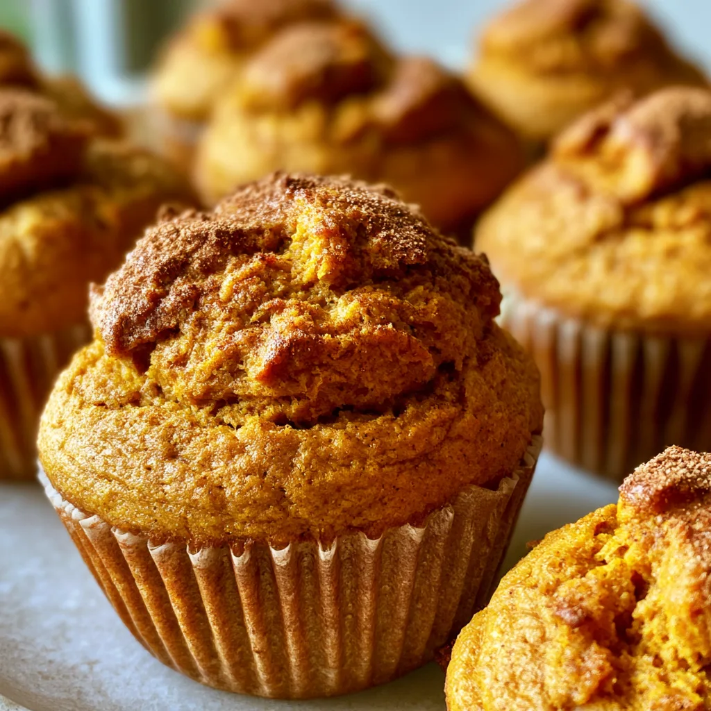 Vegan Pumpkin Muffins (30 mins)
