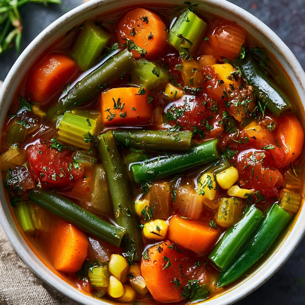 Vegetable Soup Recipe (Seriously the Best!)