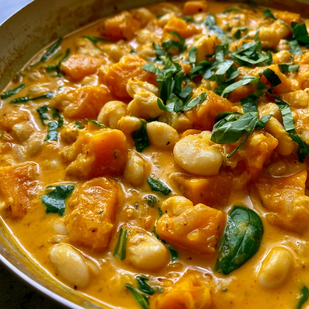 Creamy Butternut Squash Butter Bean Curry Recipe You’ll Love!