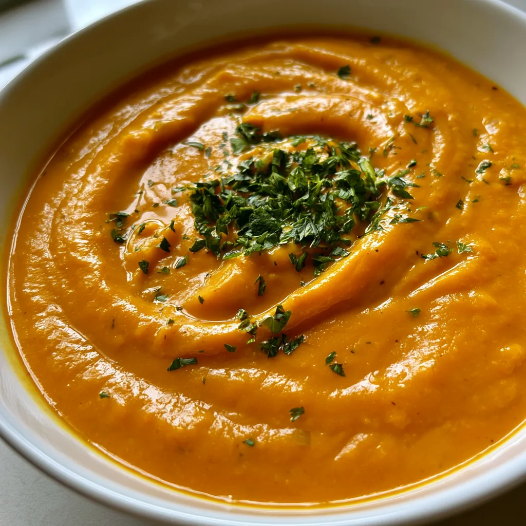 Creamy Butternut Squash and Carrot Soup: A Vegan Delight for Clean Eating!