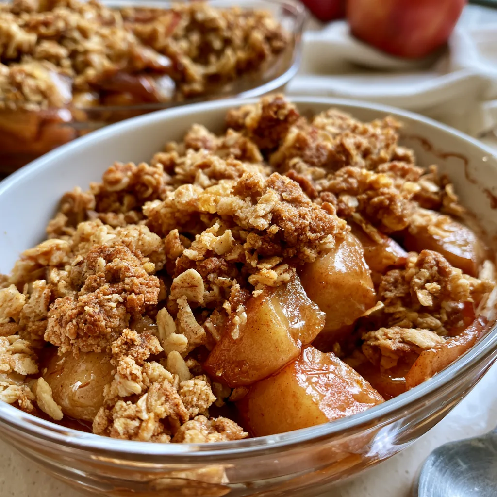 Decadent Gluten-Free Apple Crisp: A Sweet Fall Delight!