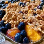 Delicious Blueberry Peach Crisp: A Summer Dessert Delight
