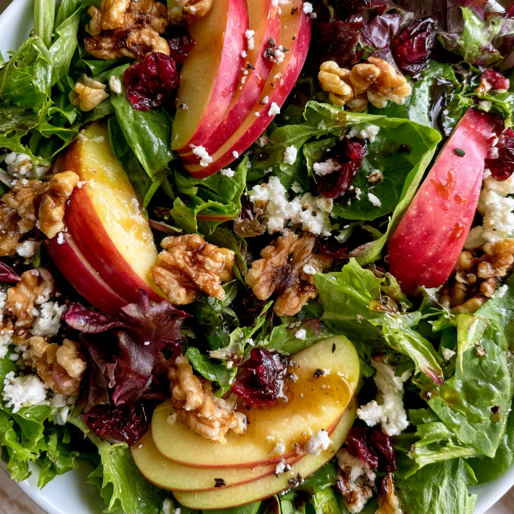 Delicious Honeycrisp Apple Harvest Salad for a Healthy Autumn Feast