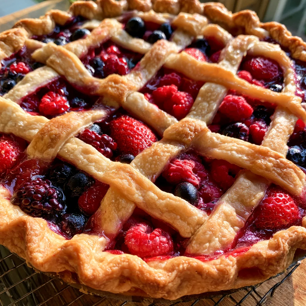 Delicious Triple Berry Pie Recipe You Need to Try!