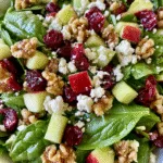 Deliciously Crisp Apple Cranberry Walnut Salad Recipe You’ll Love!