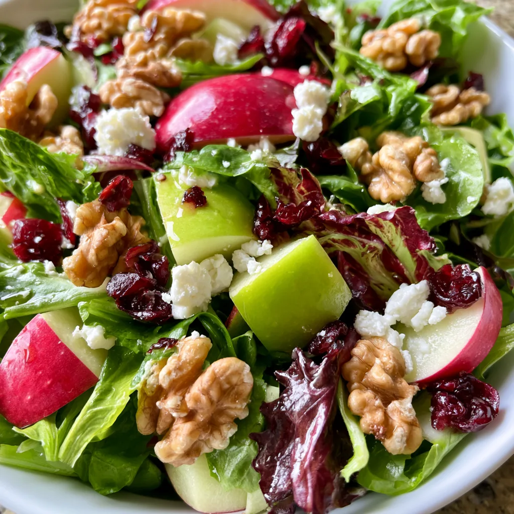 Deliciously Crisp Apple Crunch Salad Recipe You’ll Love!