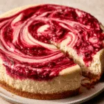 Deliciously Decadent Cranberry Swirl Cheesecake Recipe