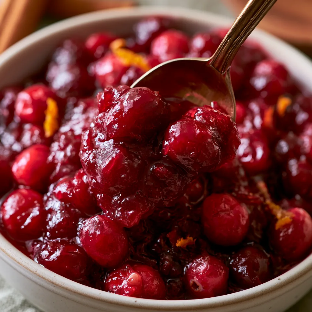 Deliciously Easy Classic Homemade Cranberry Sauce Recipe