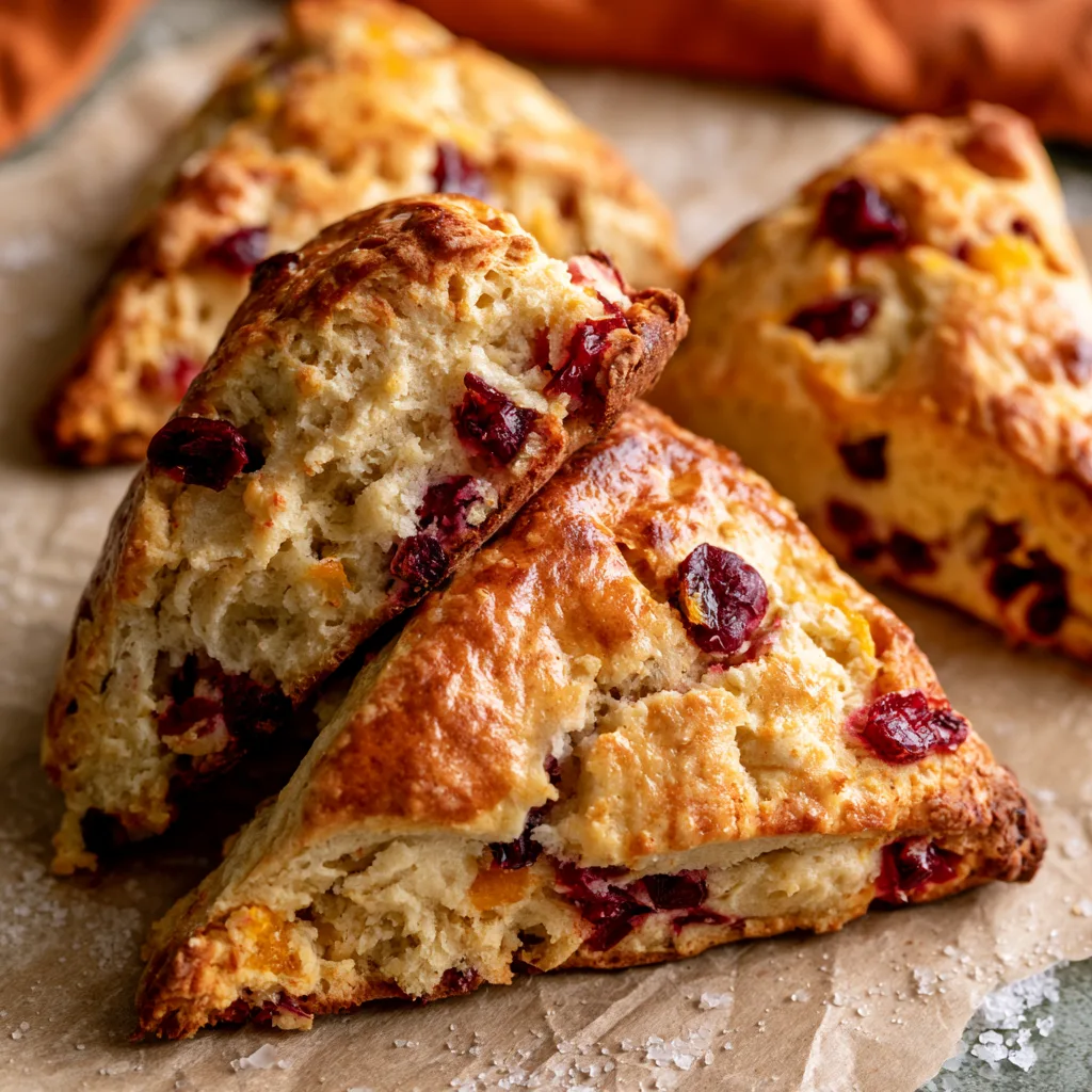 Deliciously Easy Starbucks Copycat Cranberry Orange Scones Recipe