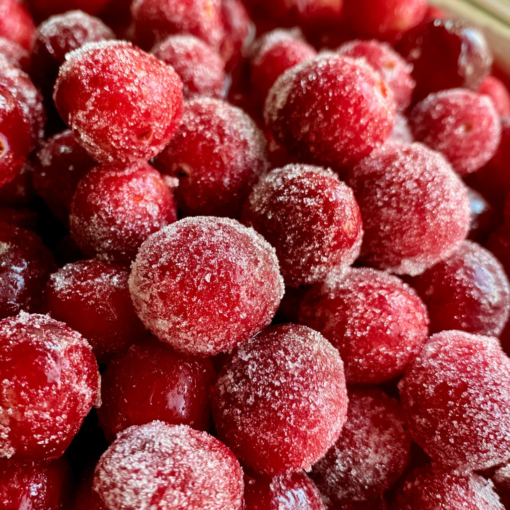 Deliciously Easy Sugared Cranberries: A 2 Ingredient Recipe You’ll Love!
