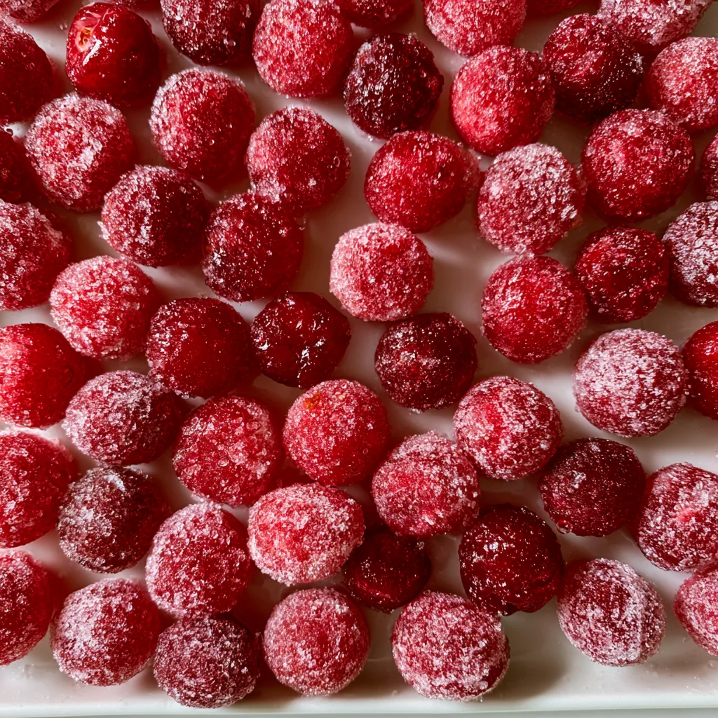 Deliciously Festive Candied Cranberries: The Viral TikTok Holiday Sensation!
