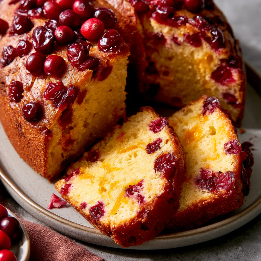 Deliciously Moist Cranberry Orange Cake Recipe You Must Try!