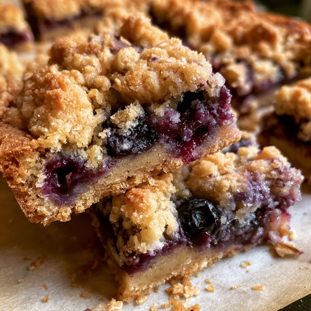 Deliciously Simple Blueberry Crumb Bars to Elevate Your Baking Game