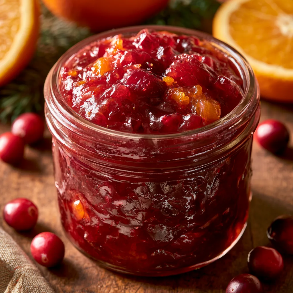 Delight in the Festive Flavors of Easy Orange-Cranberry Christmas Marmalade!
