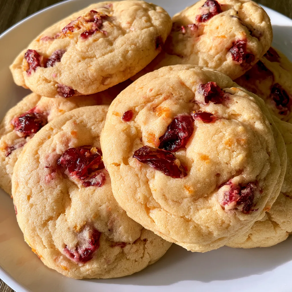 Delightful Cranberry Orange Cookies: A Festive Treat to Savor!
