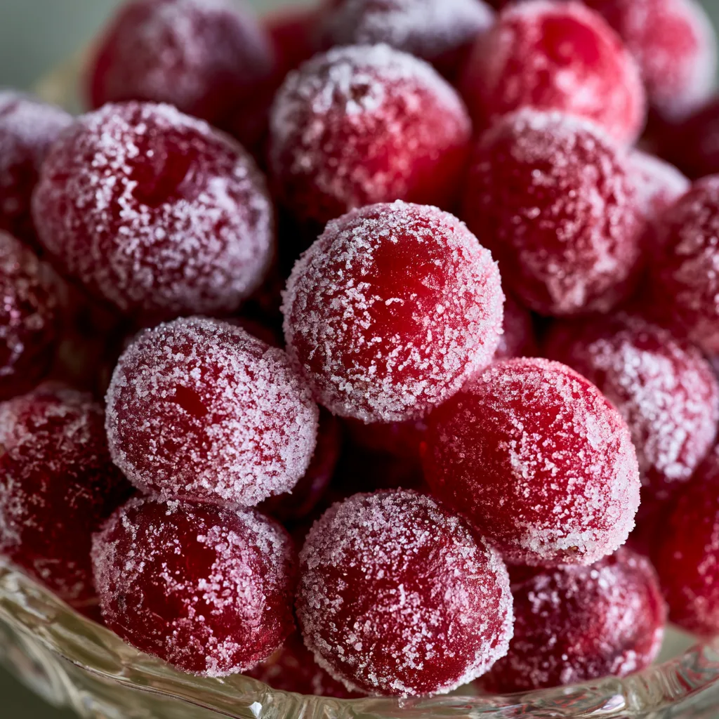 Delightful Sparkling Sugared Cranberries to Elevate Your Holiday Table