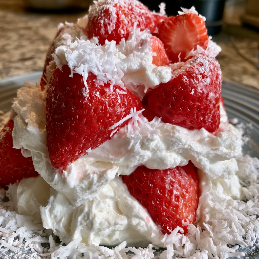 Delightful Strawberries in the Snow Recipe for a Sweet Winter Treat!