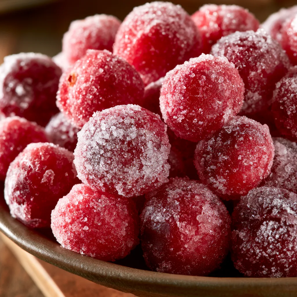 Delightful Sugared Cranberries: Festive Holiday Dessert and Appetizer Ideas!