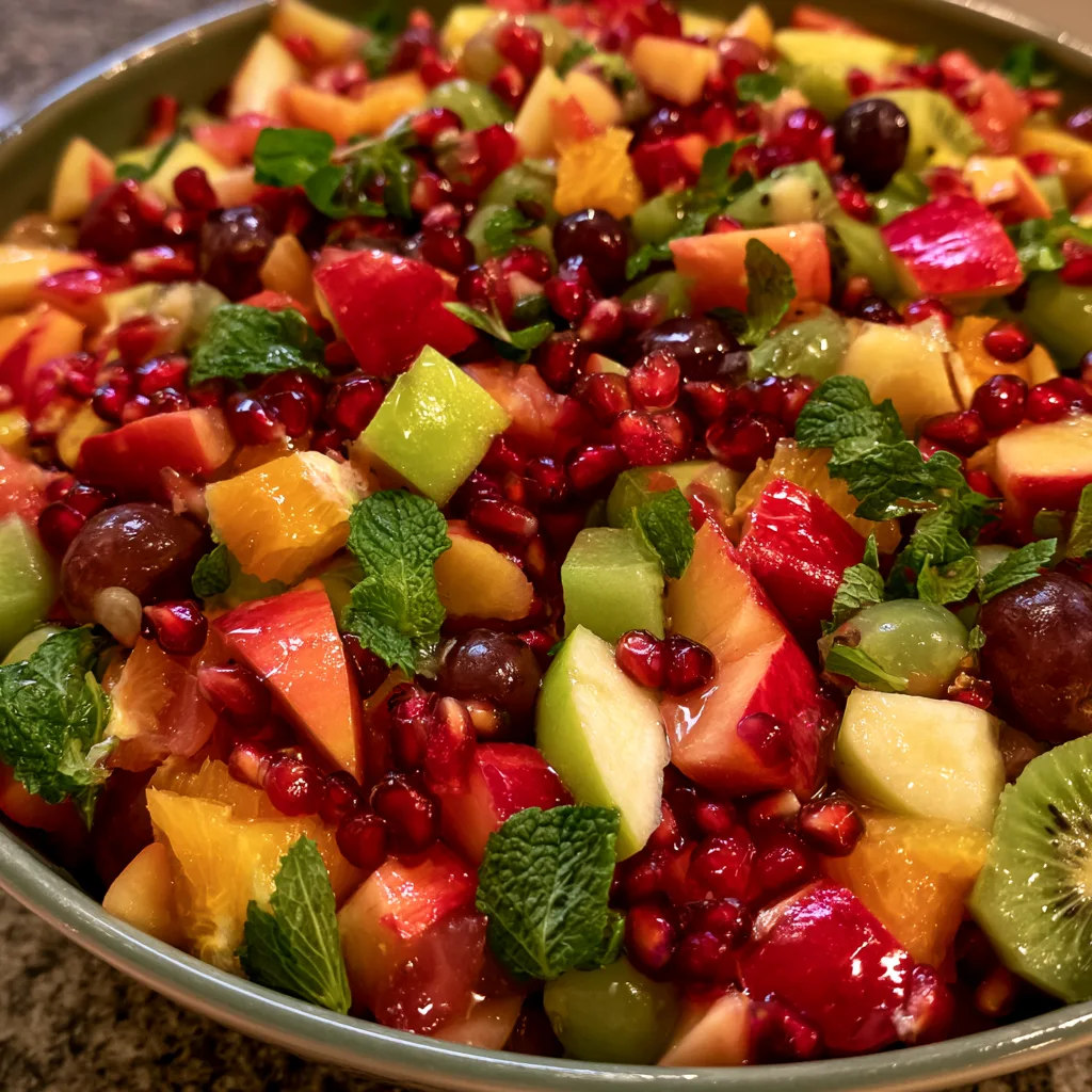 Festive Christmas Fruit Salad: A Vibrant Touch to Your Holiday Table!