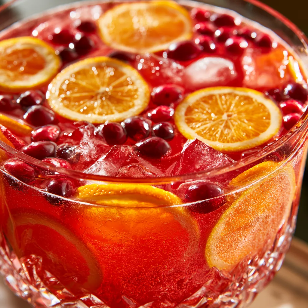 Festive Non-Alcoholic Christmas Punch Recipe to Brighten Your Holidays!